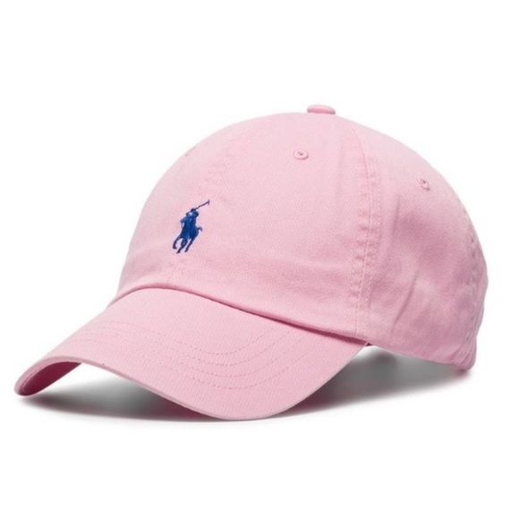 Baby pink polo hat Clearance